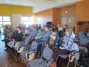 Predavalnica z obiskovalci